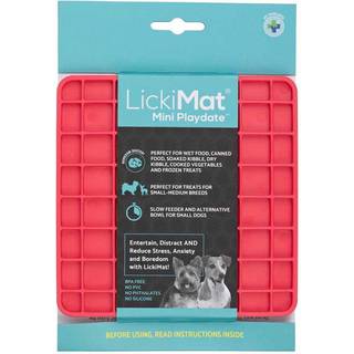 LickiMat Playdate Röd