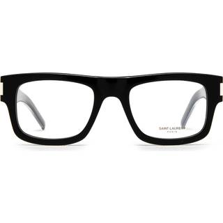 SAINT LAURENT Mand SAINT LAURENT SL 574 001 Optiske stel Acetat Sort Transparent Firkantet