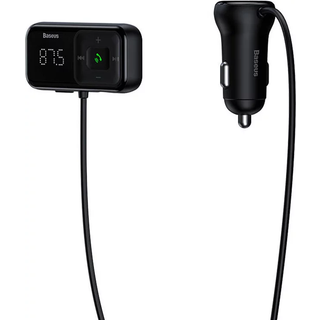 Baseus Car Bluetooth MP3 Player + Charger T Shaped S-16 Black OS