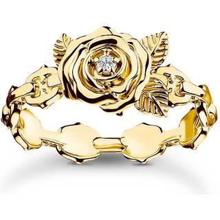Thomas Sabo TR2482-414-39-54 Vergoldeter Ring Roses Romance Damen