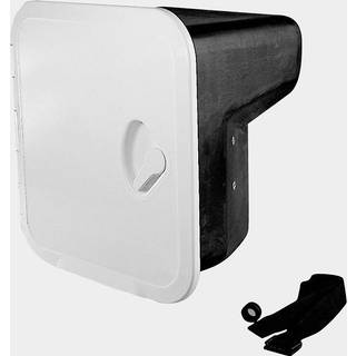 Beholder til gasflaske Nuova Rade Top Line Container for Gas Bottle, 370 x 390 x 270 mm, hvid, Passer til gasflaske 2012 (2 kg)