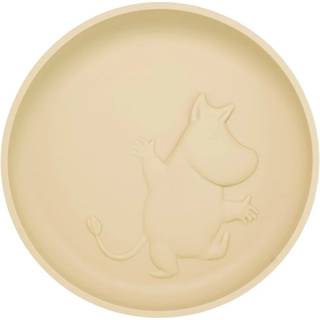 Mumin silikonefad, latte beige