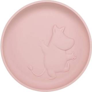 Mumin silikonskål, rosengipsrosa