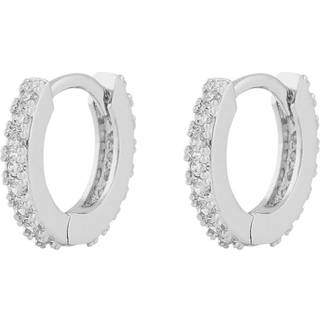 Snö Of Sweden Mayfair Small Ring Earring Silver/Clear
