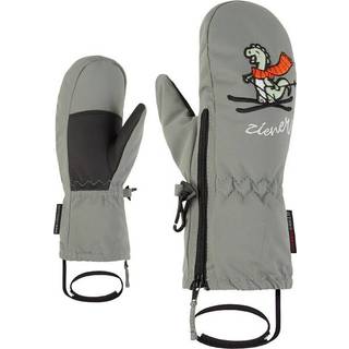 Ziener Kid's Le Zoo Minis Glove Handsker Børn størrelse 4 farve grå