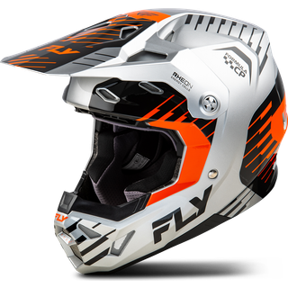 Fly Racing Formula CP Slice Helmet - Gray/Orange/Black 73-0053X
