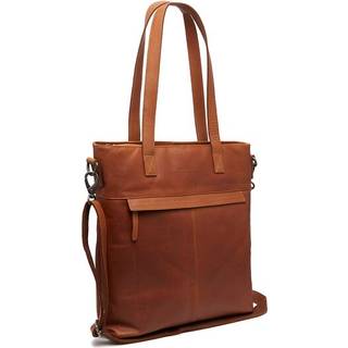 The Chesterfield Brand Cow Wax Pull Up Nunavik Shopper taske cognac