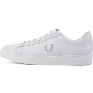 Fred Perry Herren Sneaker weiß Glattleder
