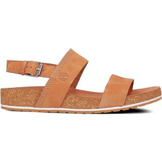 Timberland Women's Malibu Waves Ankle Strap Sandal Rust Nubuck, 41