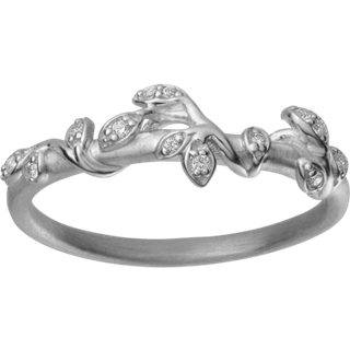 byBiehl - Jungle Ivy sparkle ring sølv - 5-3102a-r