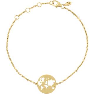 byBiehl Armbånd - Beautiful World armbånd forgyldt sølv - 2-1601-GP