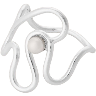 Pernille Corydon Jewellery - Bay Pearl Ring - Silver