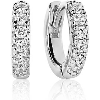 Sif Jakobs - Ellers sølv øreringe med sten - e1066-cz