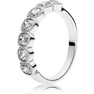 Pandora - Sølvring med zirkonia, Alluring Cushion - 191019cz