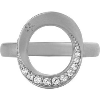 byBiehl Outlet - Swan ring sølv med zirkoner-5-1401a-r