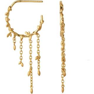 byBiehl - Jungle Ivy Hoops i forgyldt - 4-3109-gp
