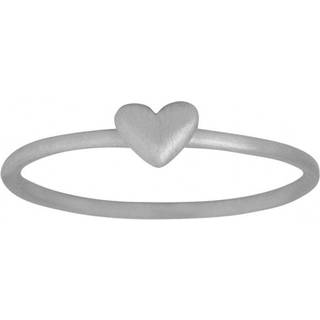 byBiehl Ring - Sweet Love sølv ring med hjerte