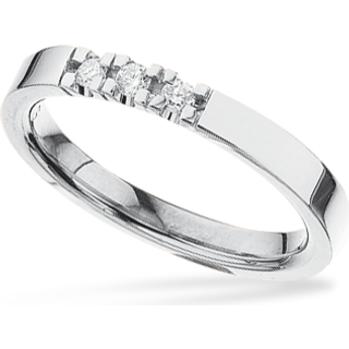 Scrouples - Sølv alliancering I Love med brillant - 7102,3