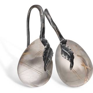 Blossom Copenhagen - Øreringe med rutilkvarts - 22982120