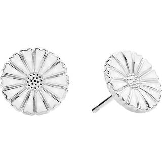 Lund Copenhagen - Sølv Marguerit øreringe, 11mm - 909011-4-h