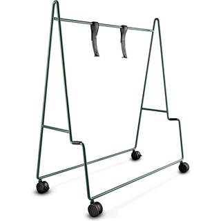 PLEASE WAIT to be SEATED Carry TV stander Med Hjul Cedar Green