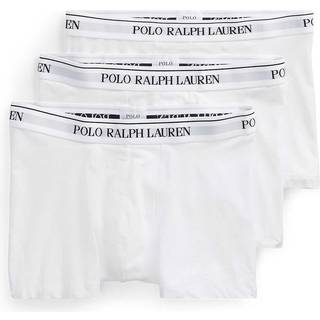 Polo Ralph Lauren Herren Trunks weiß Baumwolle & Mix unifarben