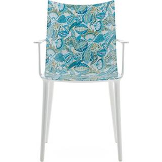 Kartell H.H.H. Stol Graphic Impression / Lapis - Stole Genanvendt Termoplastisk Technopolymer Hvid - 05919BP
