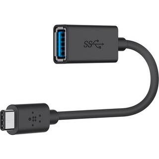 Belkin Adapter Usb C Usb A Sort