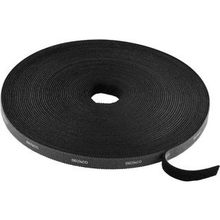 Deltaco Hook and loop fastener cable ties width 1