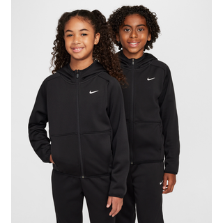 Nike Therma-FIT Winterized-træningshættetrøje til større børn - sort - S