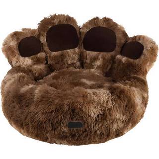Komfort seng rund Paw - Ø 60 x 18 cm / 39 cm - Brun