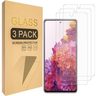 3x Hærdet glasafdækning Samsung S20 FE Full Fit, fingeraftryk