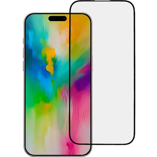 Hærdet skærmbeskytter 9D til iPhone 16 Pro