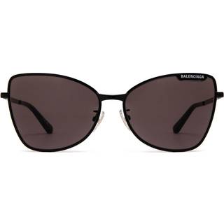 Balenciaga Kvinde BB0278S 001 Solbriller Metal Sort Grå Sommerfugl