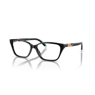 Tiffany Kvinde TF2229 8420 Optiske stel Acetat Sort Transparent Firkantet Normal