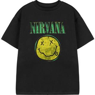 Vanilla Underground Vanilla Underground Black Kids Nirvana Licensed 100% Cotton T-Shirt
