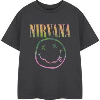 Vanilla Underground Vanilla Underground Grey Kids Nirvana Licensed 100% Cotton T-Shirt