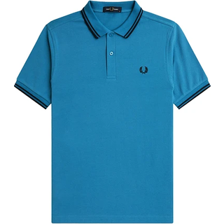 Fred Perry Herren Polo-Shirt blau