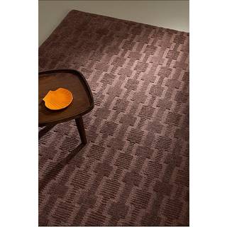 CALLIE uldgulvtæppe 160x230 cm - Brun