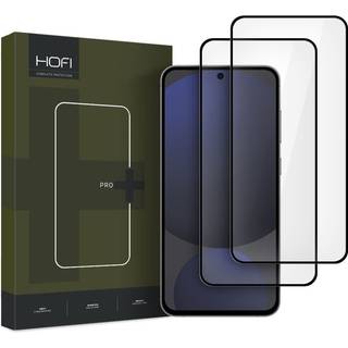 Samsung Galaxy S24 FE Hofi Glass Pro+ Skærmbeskyttelsesglas - Case Friendly - Sort Kant