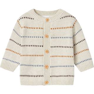 NAME IT Strik Cardigan Refolle Peyote Melange