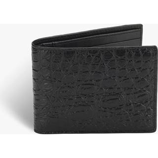 The Case Factory Uomo Wallet Crocodile Black