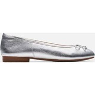 Clarks Clarks Silver Standard Fit (D) Leather Fawna Lily Shoes