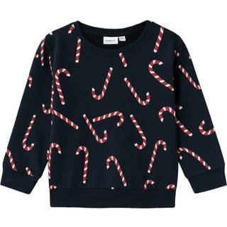 Name It Dark Sapphire Julestok Sweatshirt