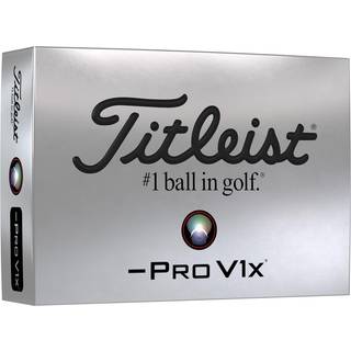Titleist Pro V1x Left Dash Golfbolde - White