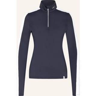 Lasse Kjus Women's Race 2.0 Midlayer Halfzip Longsleeve Damer størrelse 46 farve blå
