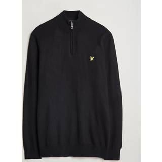 Lyle & Scott Lyle & Scott Cotton Merino Quarter Zip Trøje