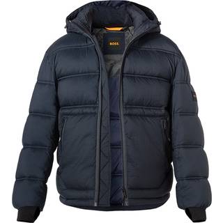 BOSS Orange Herren Steppjacke blau