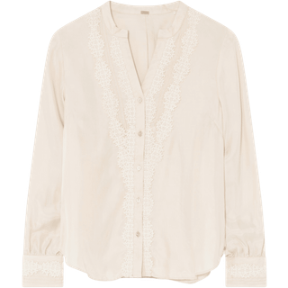 Gustav Carmen Shirt 55612 Skjorte - White Swan