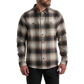Kühl Men's Law Flannel Longsleeve Shirt Quicksand, M